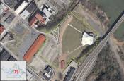 aerial image of Carrington Pavilion