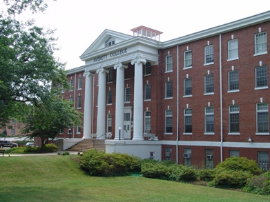 Brick Building at Averett University