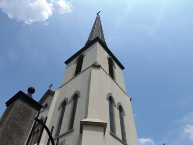 Church Spire in Historic Danville