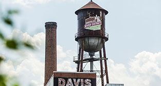 Reimagine That logo - water tower