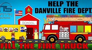 Fill the fire truck poster