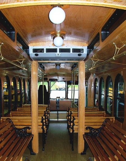 Interior of Trolley