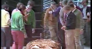 Photo of tobacco auction 