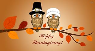 Happy Thanksgiving poster