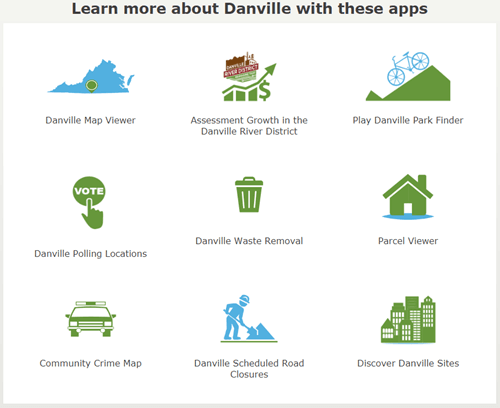 Danville Maps Opens in new window