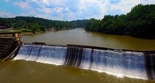 Photo of Schoolfield Dam 