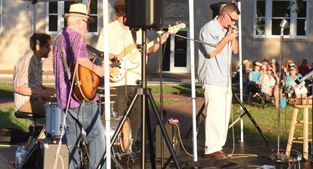 Photo of Johnny-O and the Jump Out Boys in concert in Danville