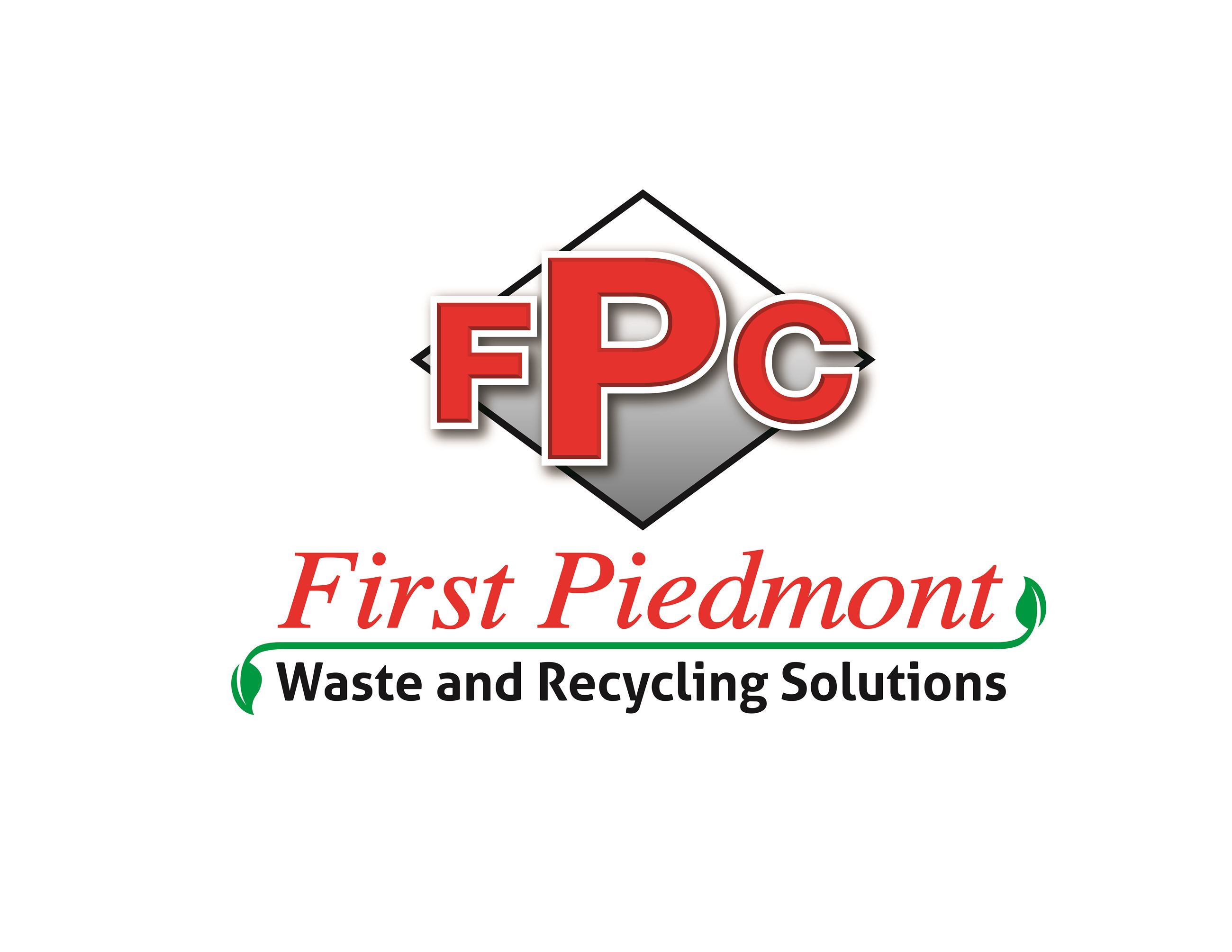 First Piedmont Company-WasteandRecyclingSolutions with green leaves 600dpi