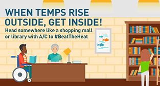 Heat preparedness graphic