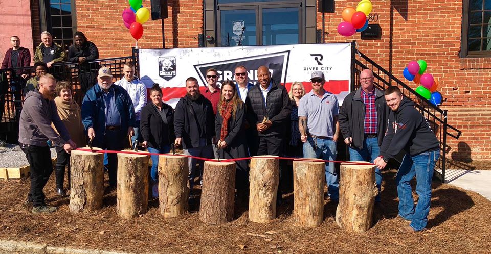 Photo of ribbon chopping ceremony