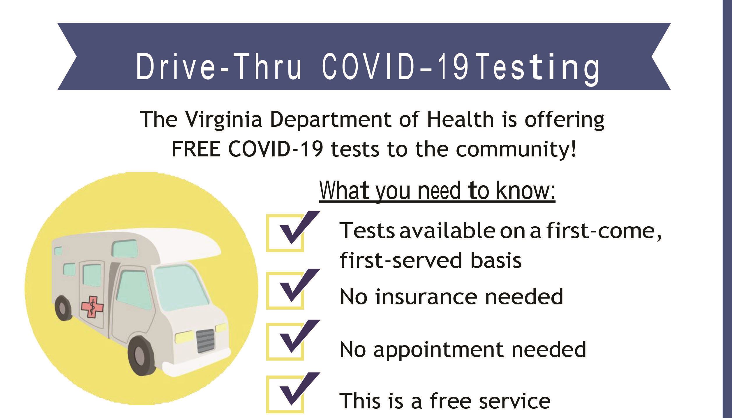 Testing flyer