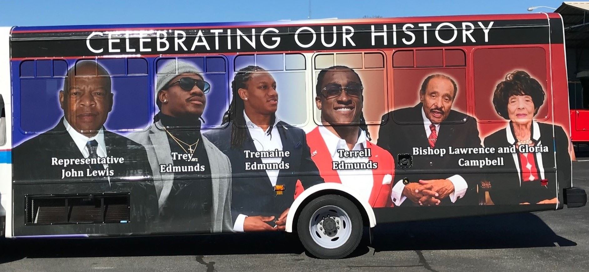 2021 Black History Bud Wrap - Drivers Side