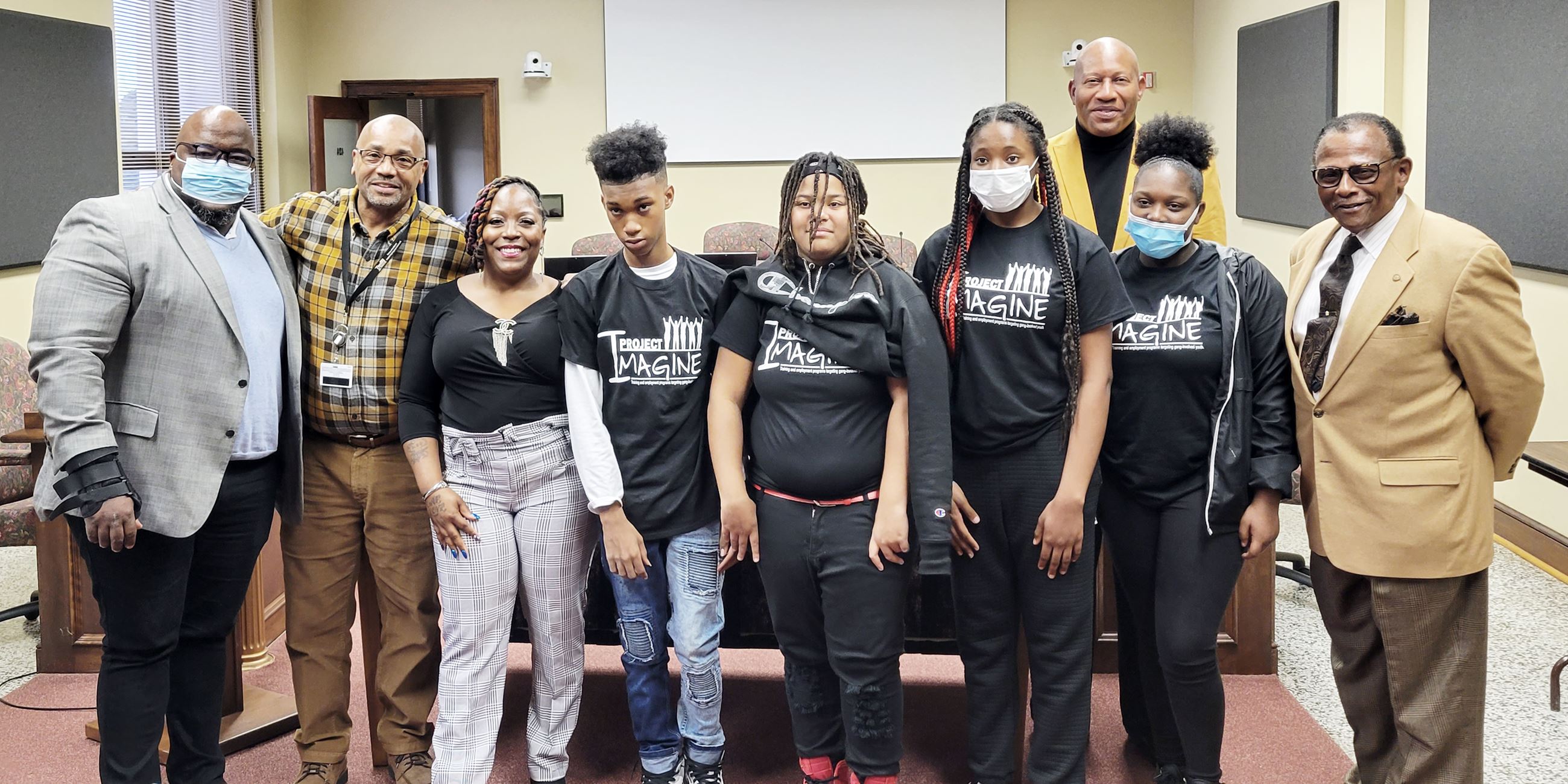 Project Imagine graduating class honored during ceremony Thursday, Nov. 4.