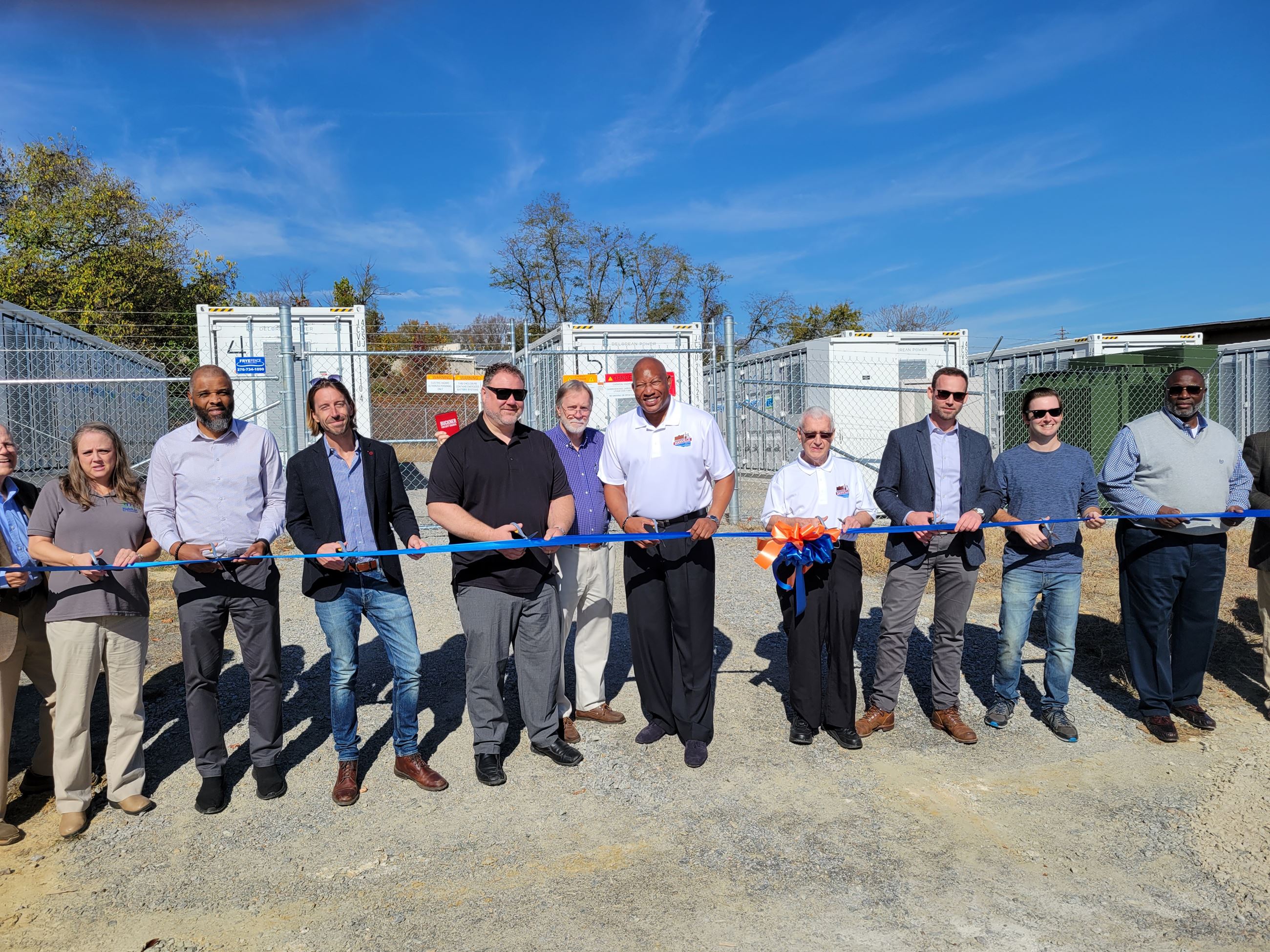 State and local officials participate in ribbon cutting