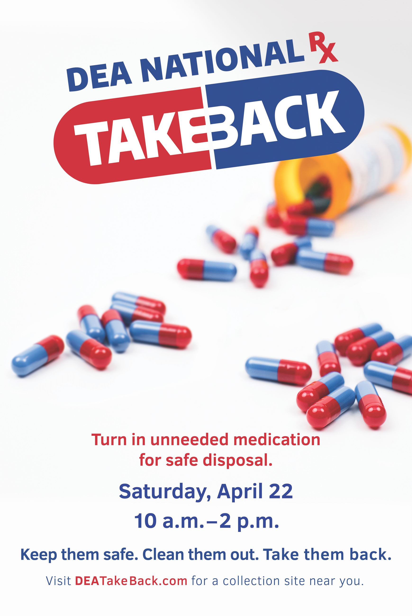 Drug Take Back Program Flyer
