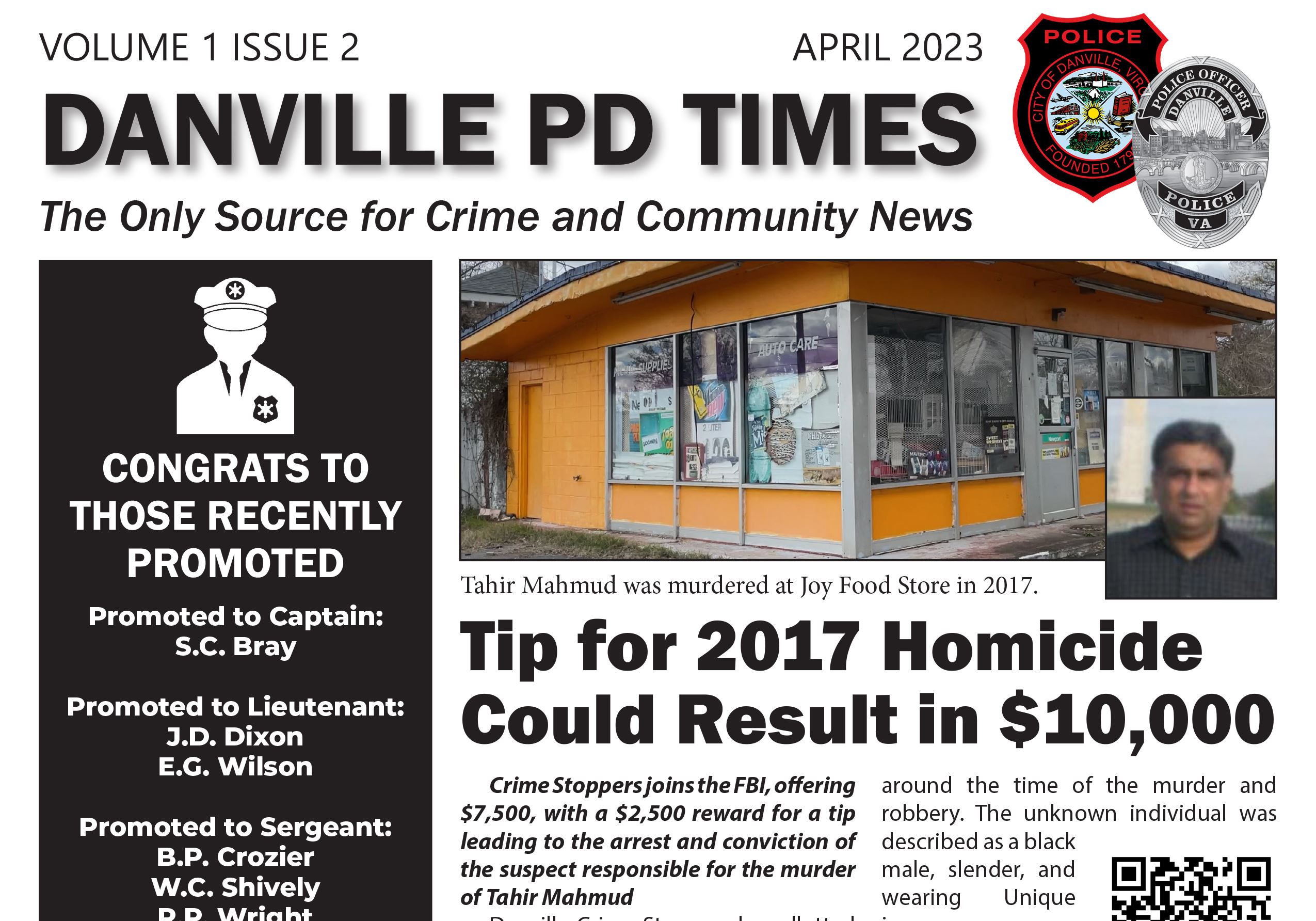 Danville PD Times Vol 1 Edition 2 FINAL-1