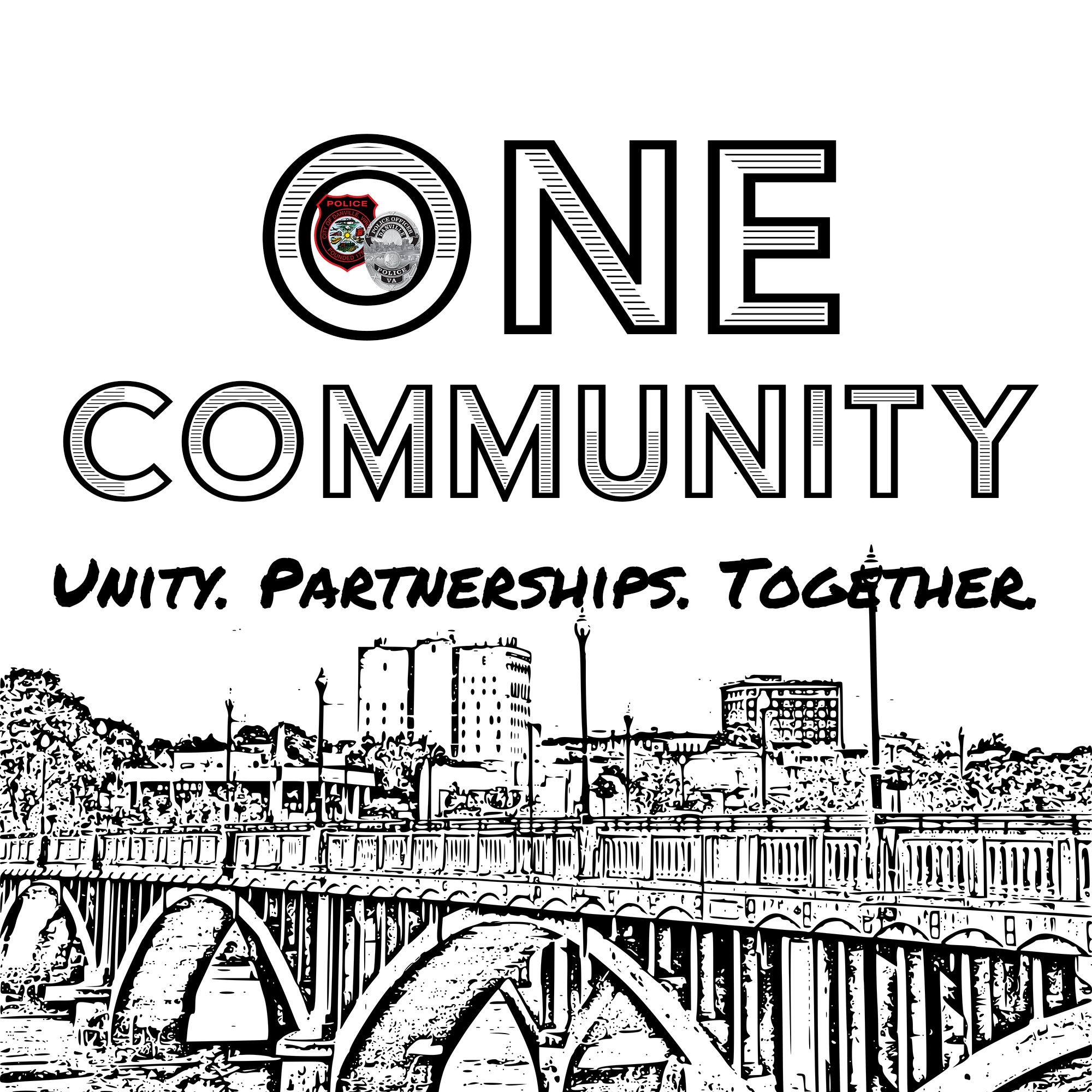 One Community With City_Heavy Ink Cityscape