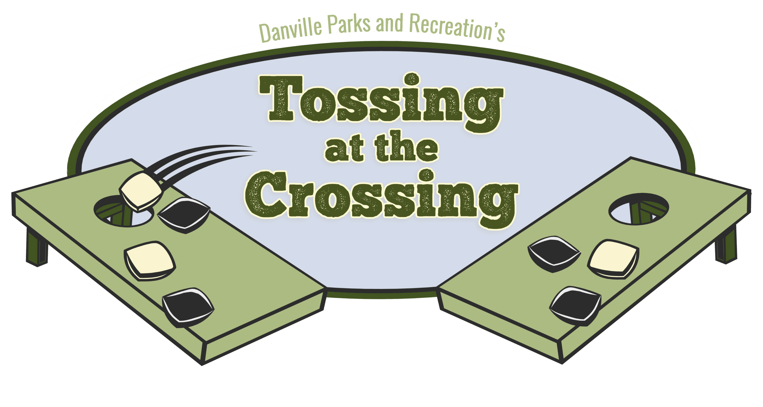 Tossing at the Crossing logo