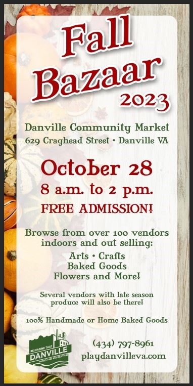 Fall Bazaar flyer