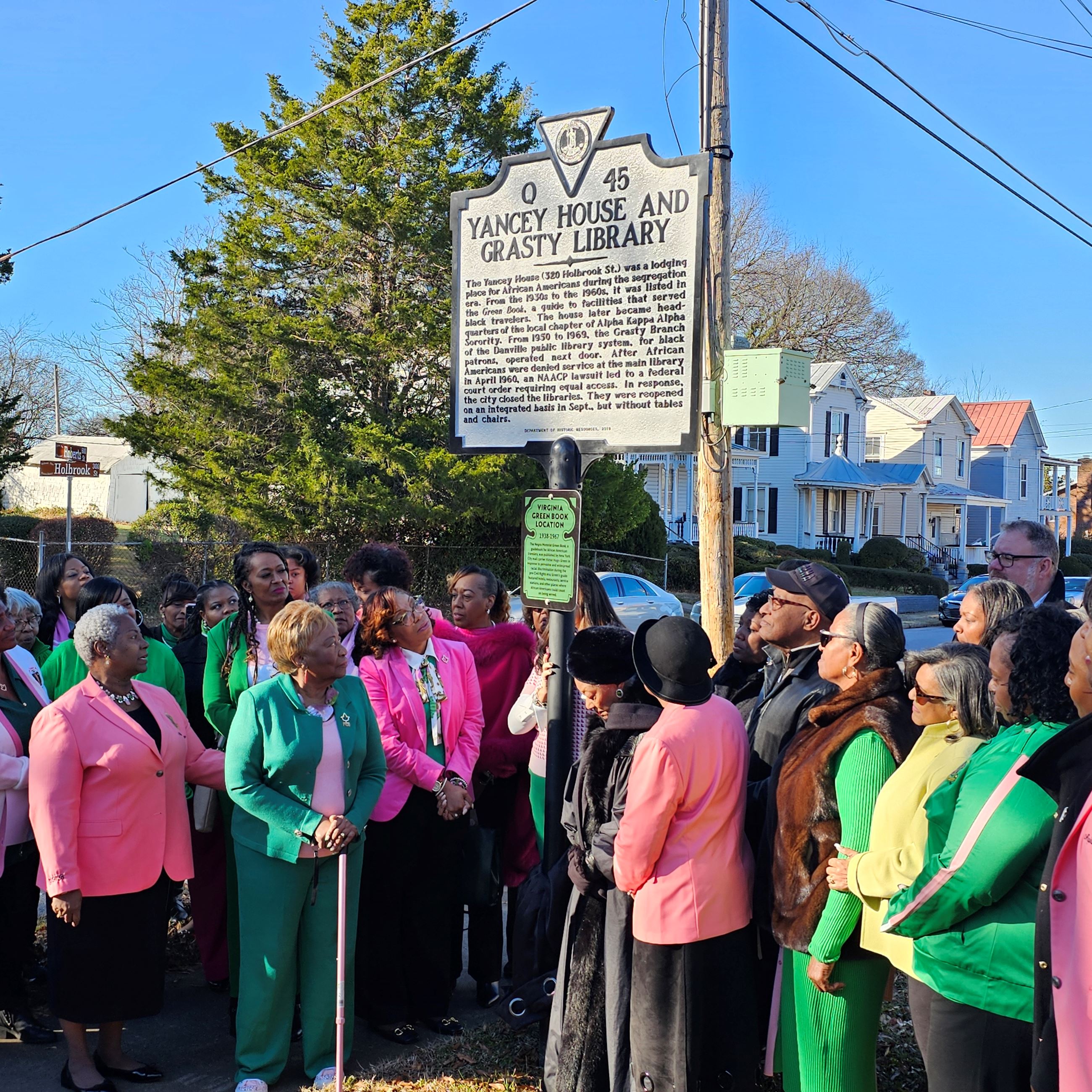 Green Book plaque dedication ceremony held Tuesday, Dec. 12.