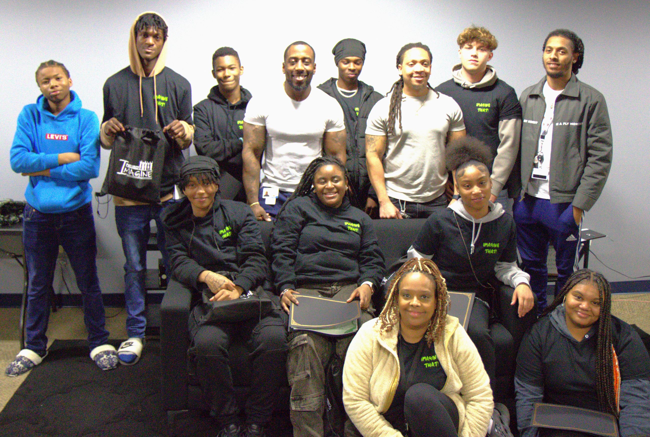 Group photo of Project Imagine graduates