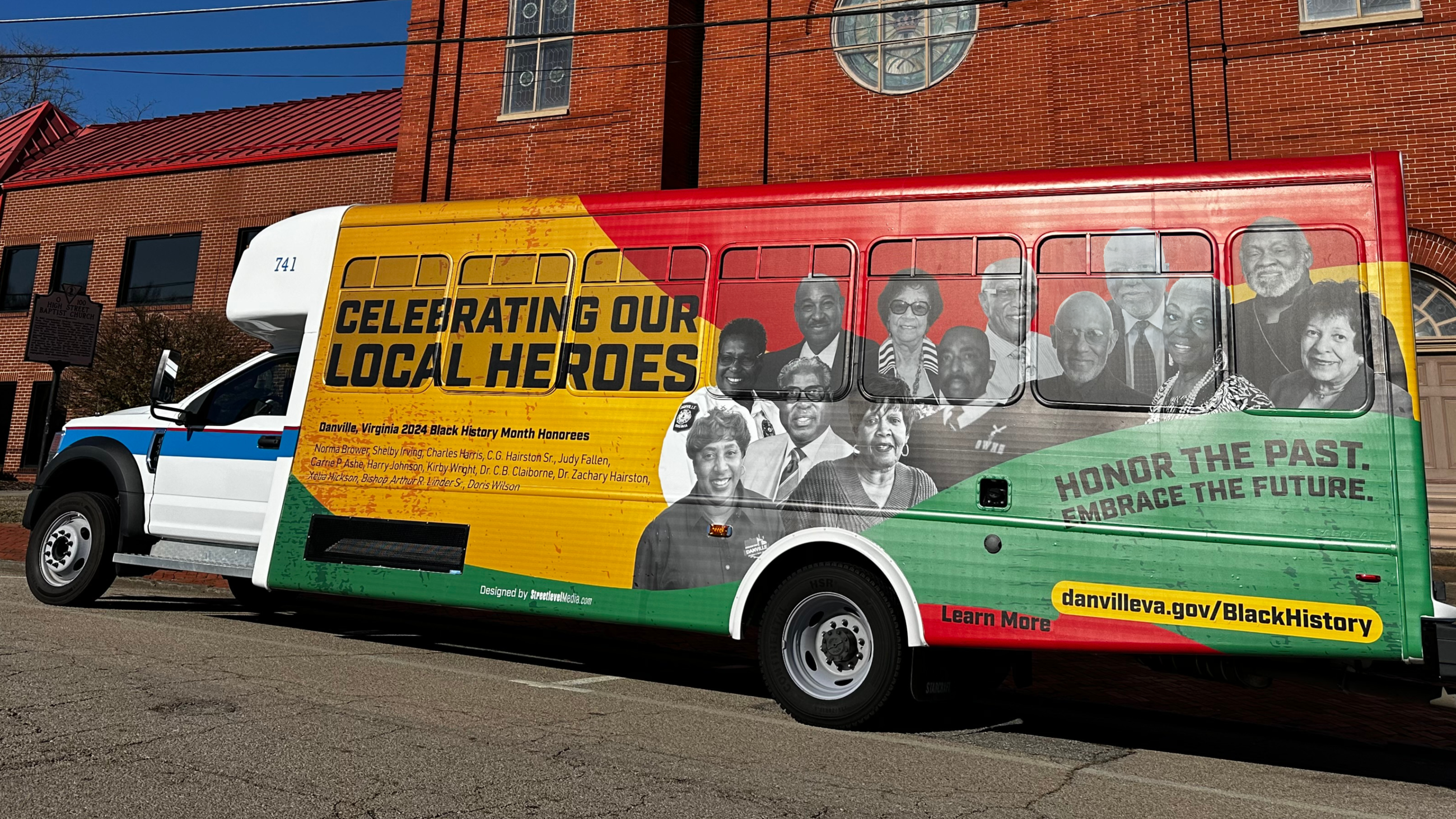 Danville Transit 2024 Black History Bus