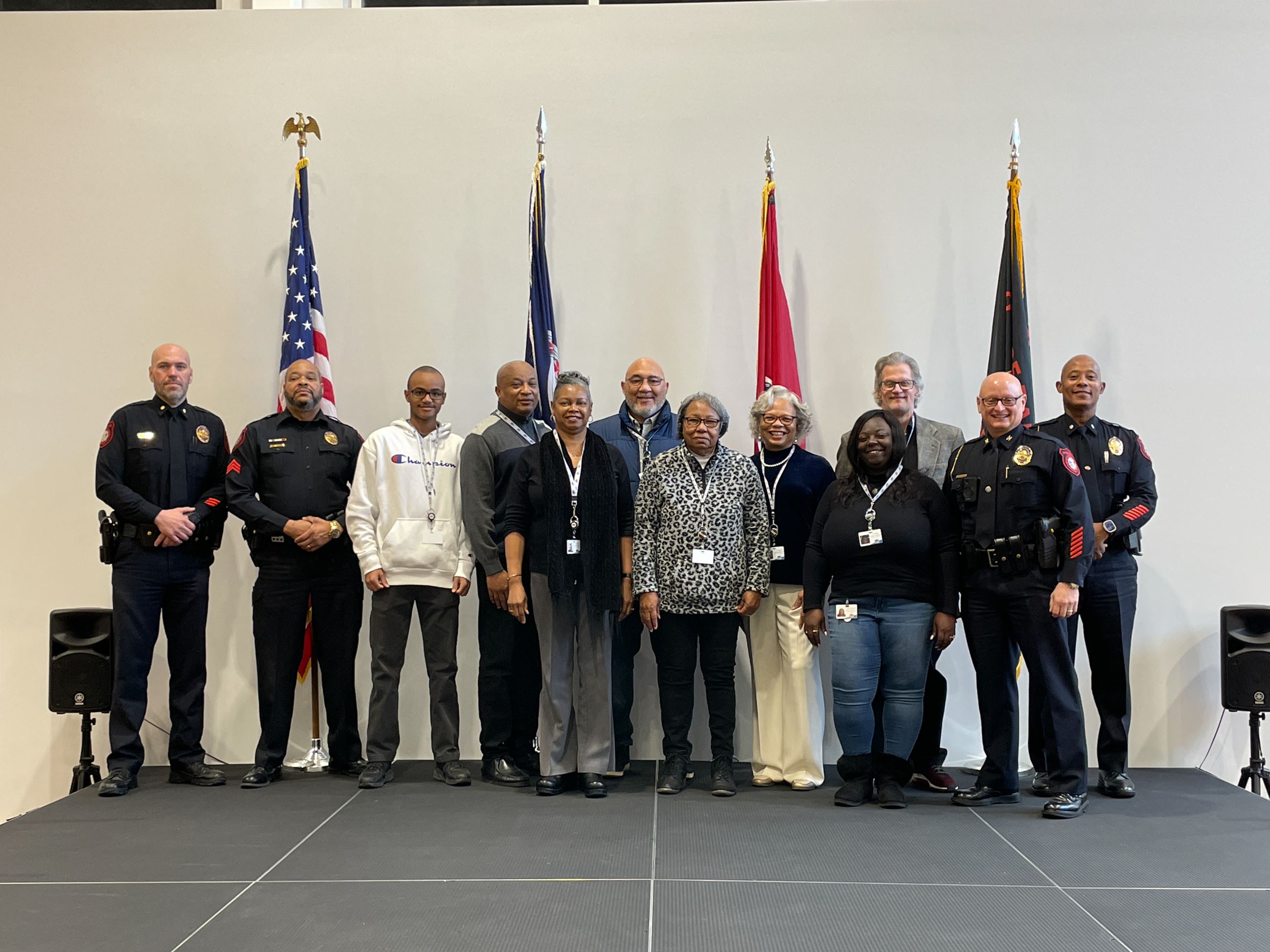 Danville Police Department Volunteers Group Photo