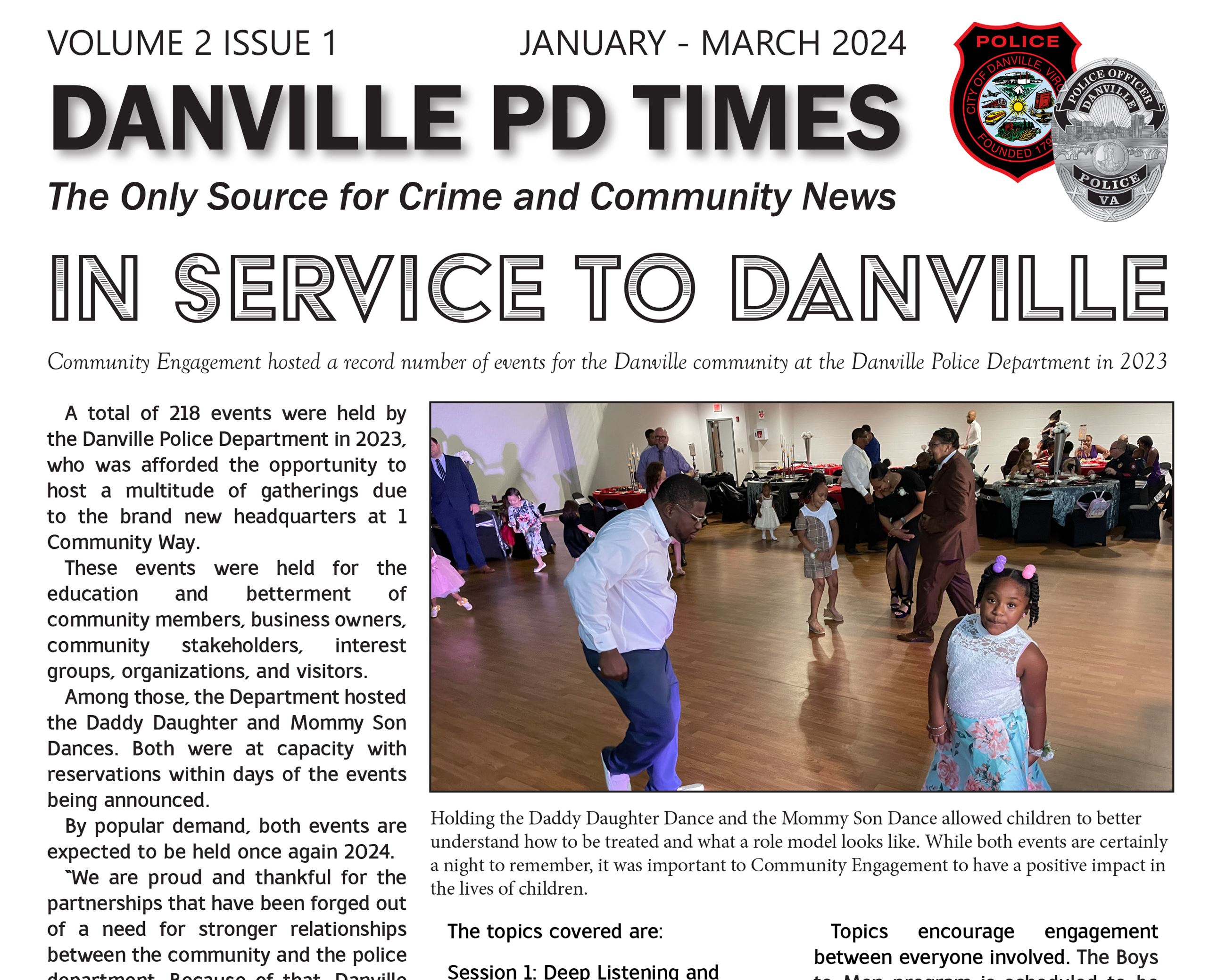 Danville PD Times Vol 2 Edition 1