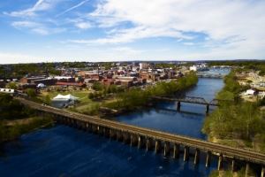 Aerial River City TV