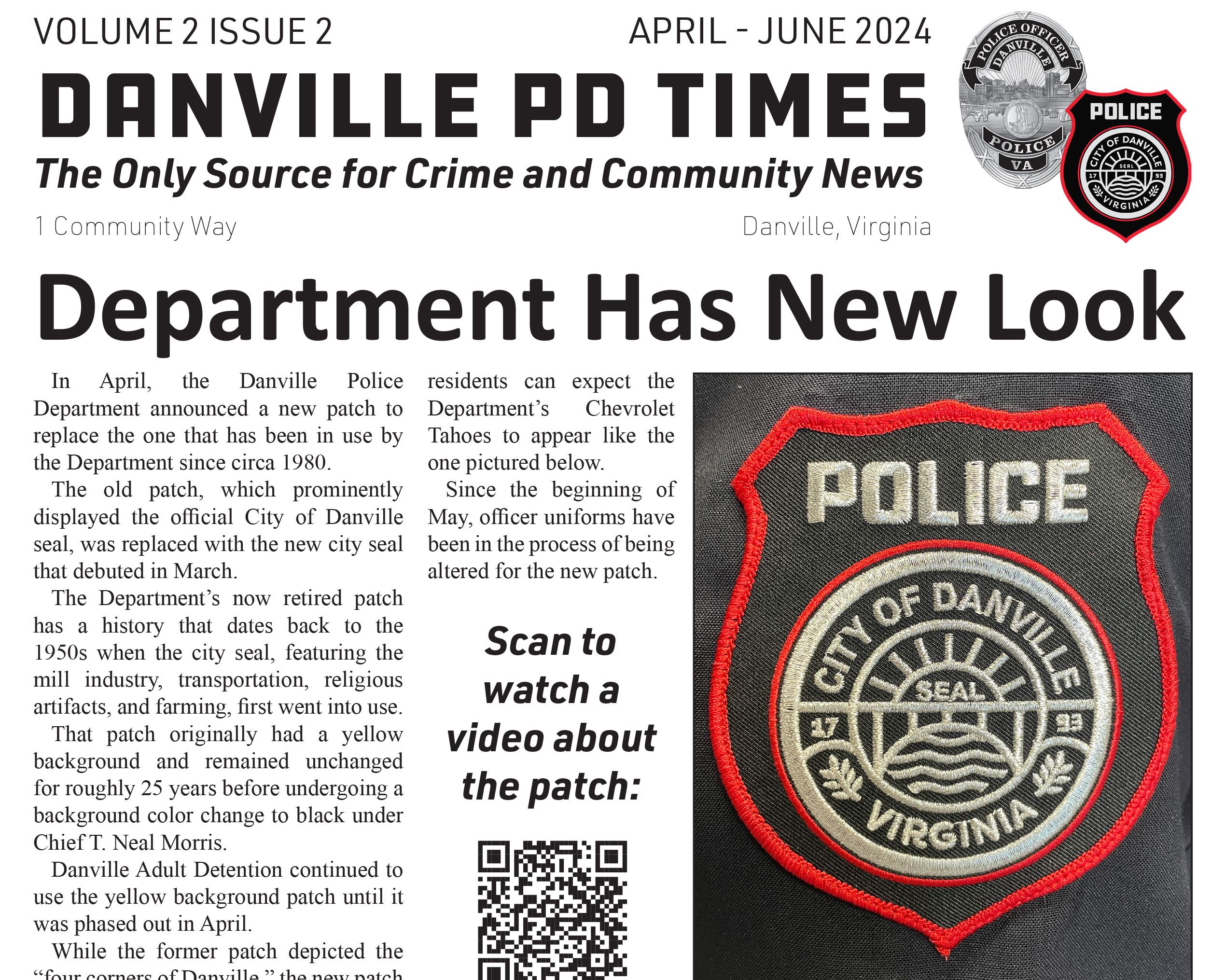 Danville PD Times Vol 2 Edition 2 Teaser