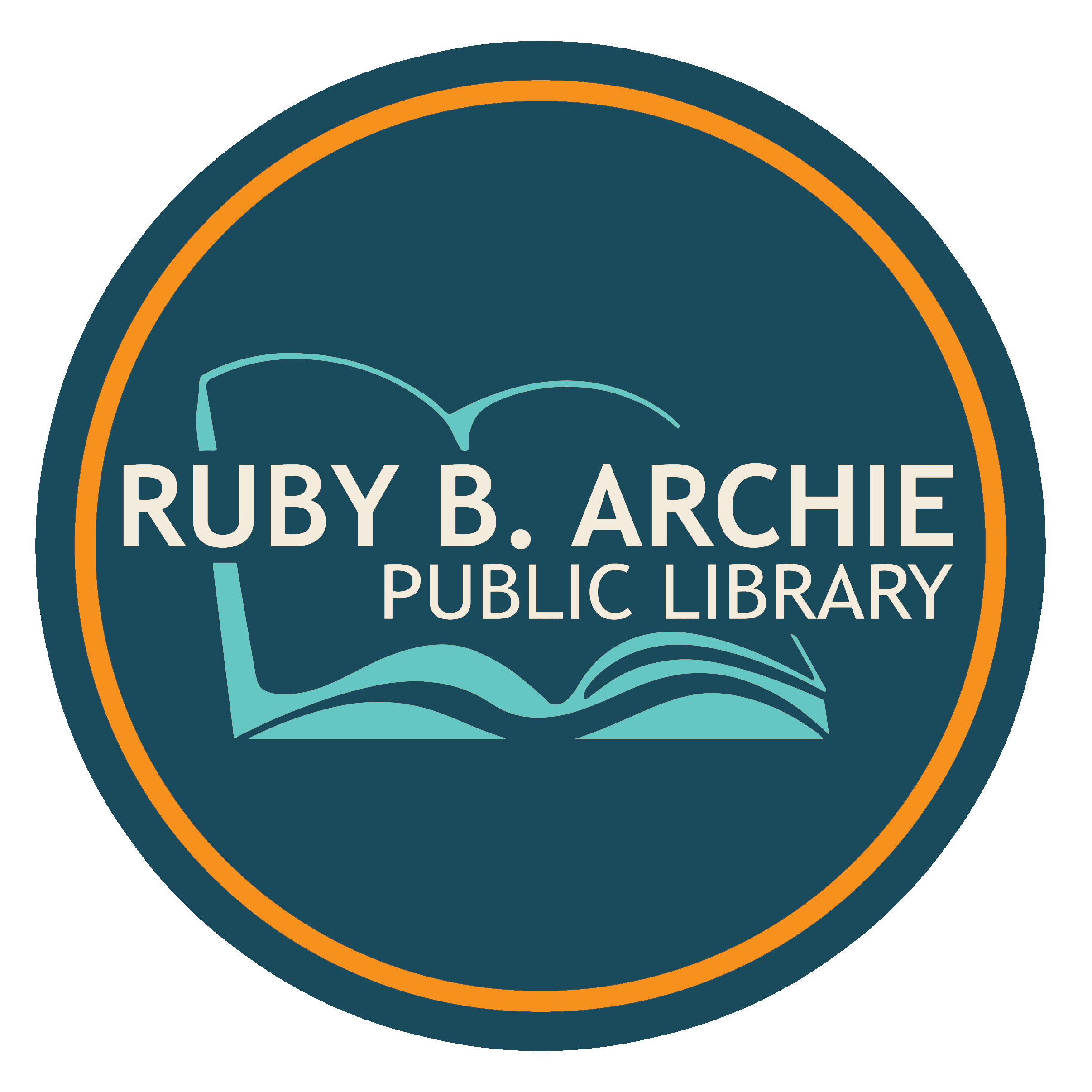 LIbrary Logo CIrcle_Orange 2