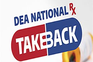 Drug Take Back event flyer