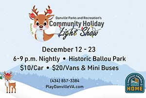 2024 community holiday light show flyer