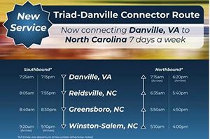 Triad-Danville Connector flyer