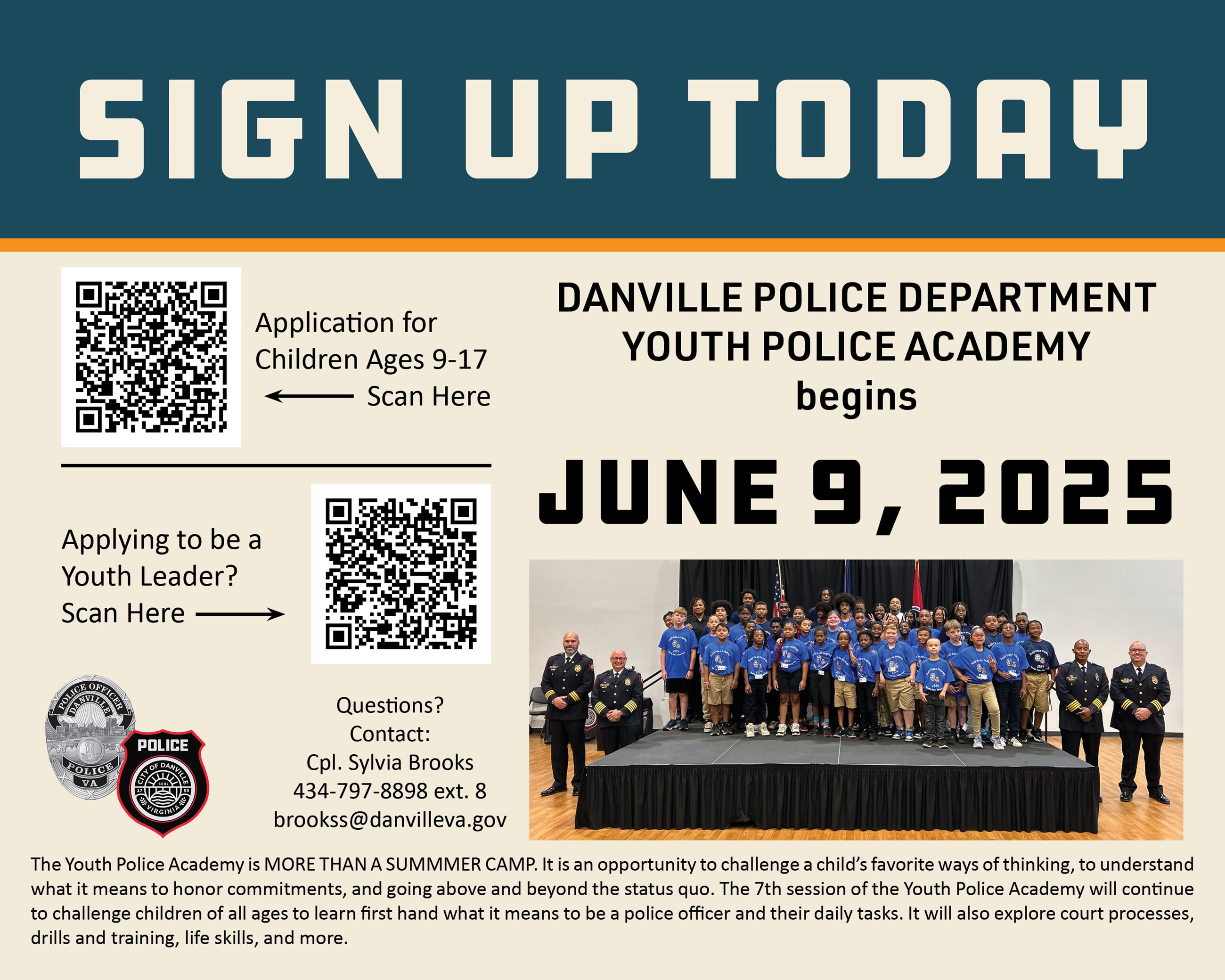 YPA 2025 Sign up