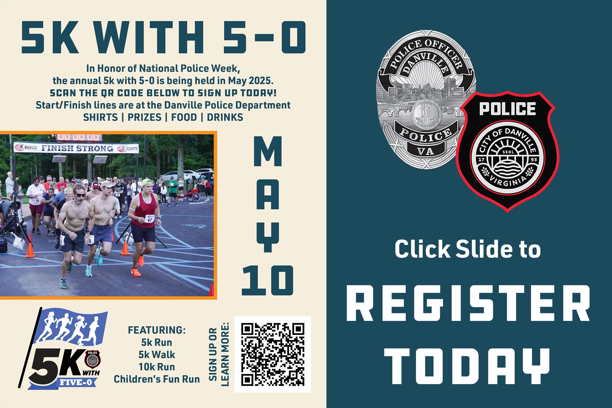 DPD 5k Run Info Slide