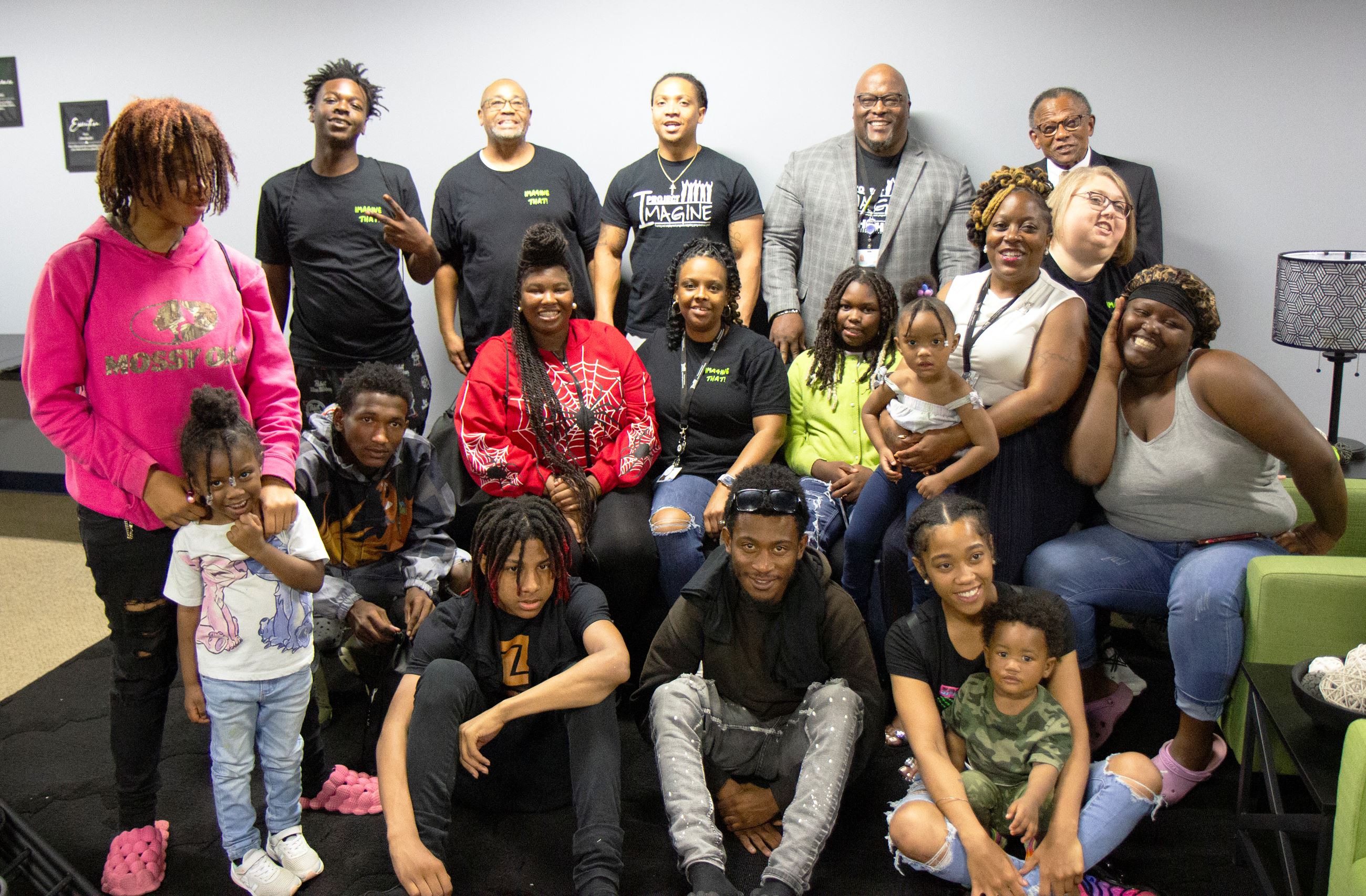 Project Imagine ceremony group photo 