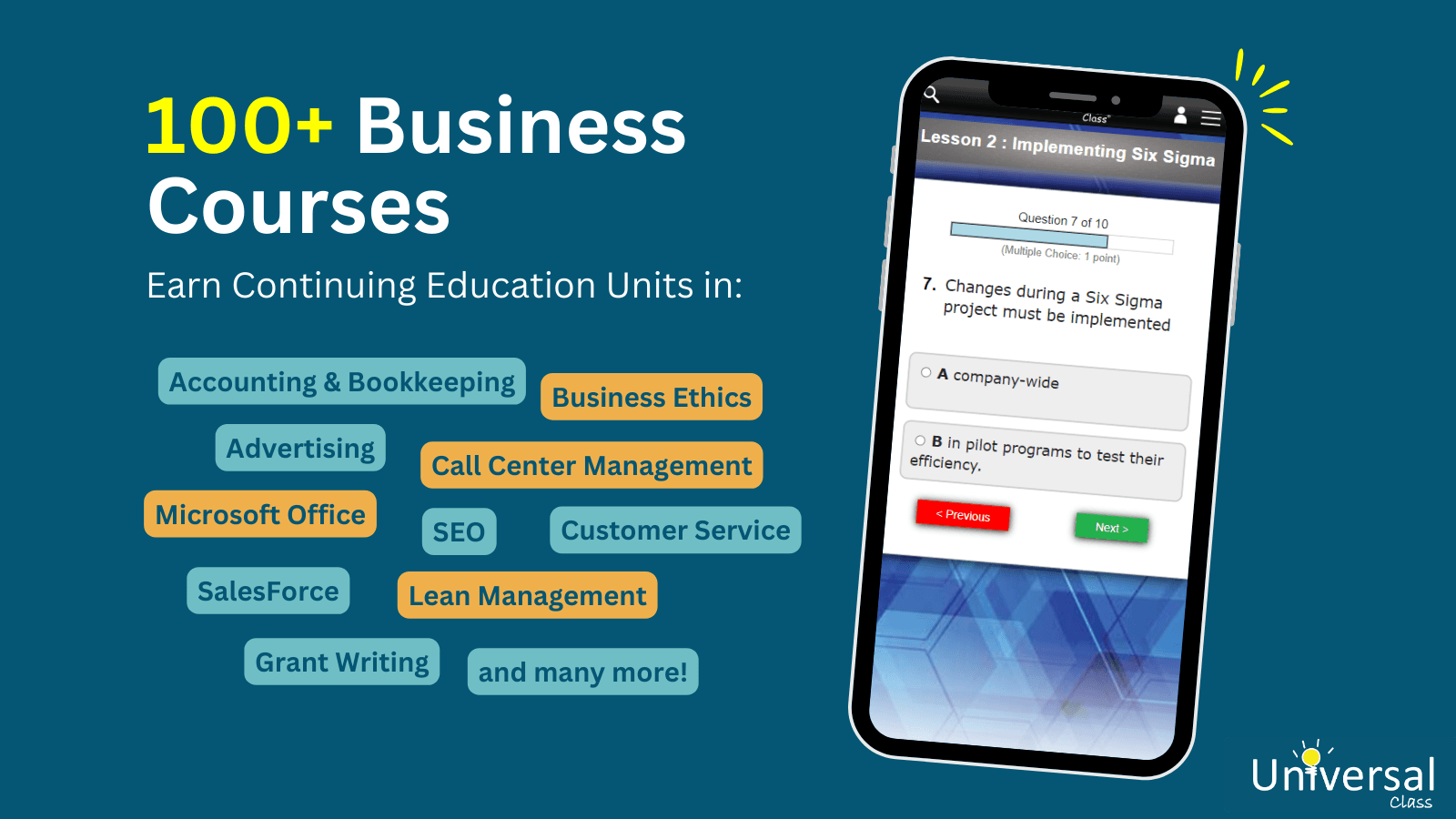 100 Business Courses - landscape