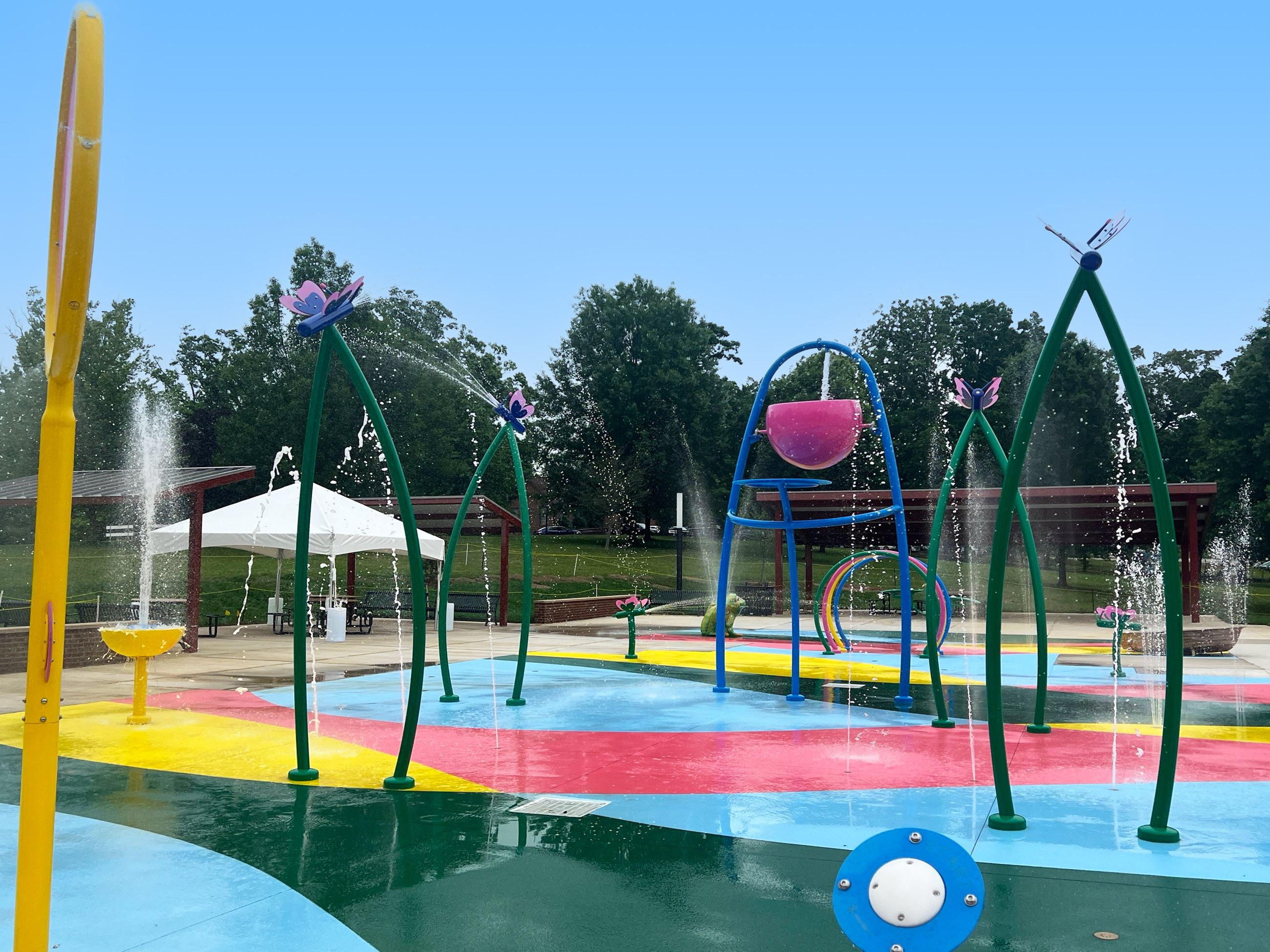 Ballou Park Splash Pad