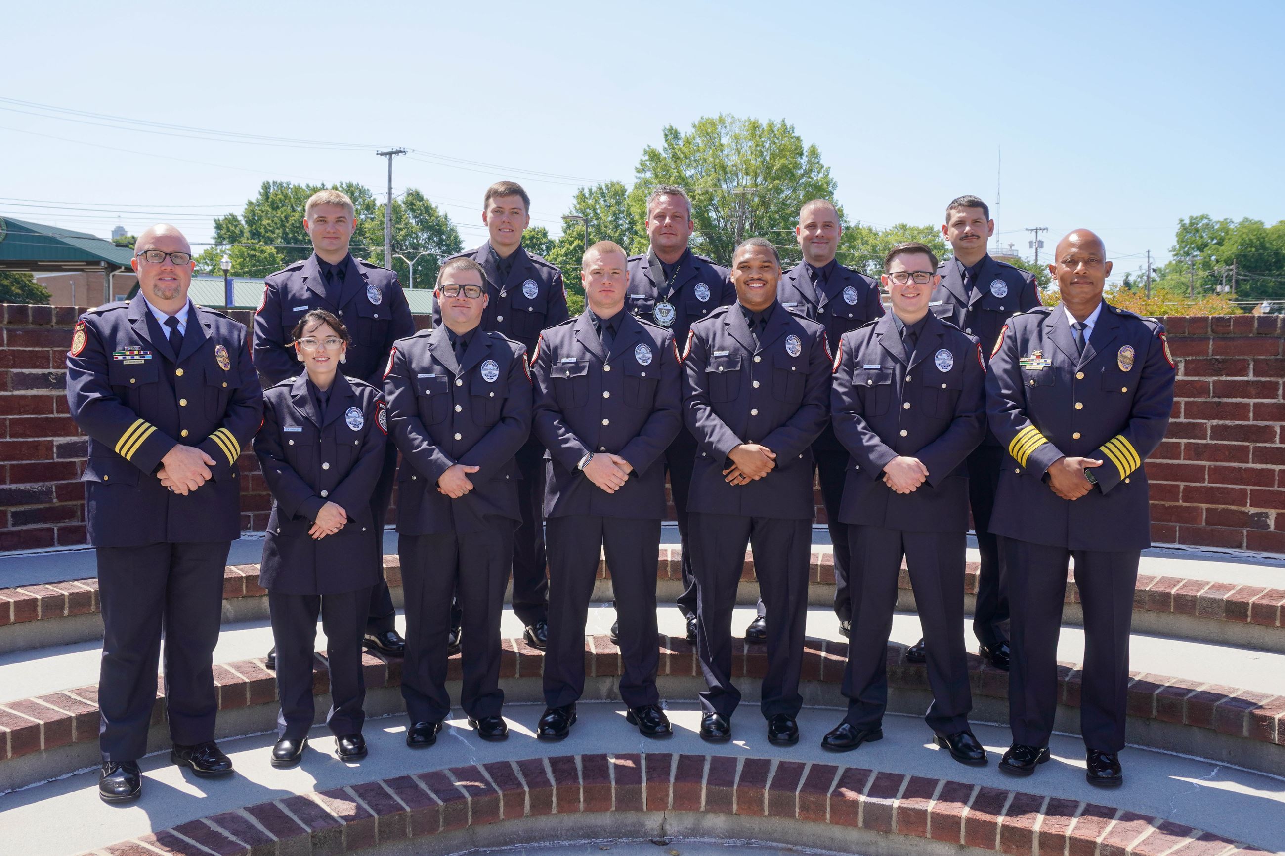 Ten new officers graduated from the Piedmont Regional Criminal Justice Training Academy 6/20/25.