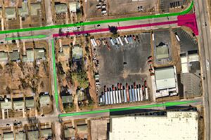 Detour - map - Northmonth Boulevard 
