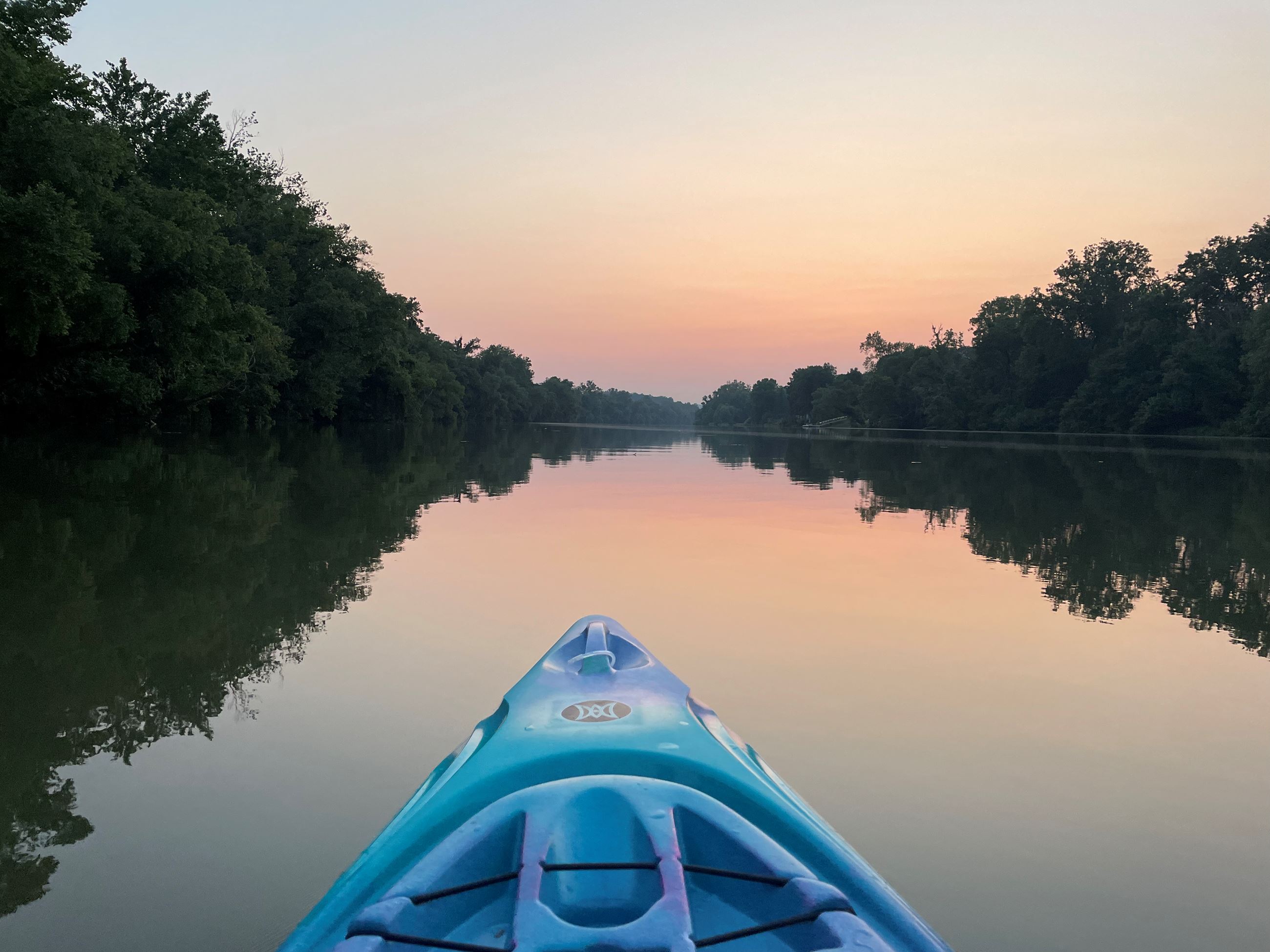 Kayaking on the Dan River